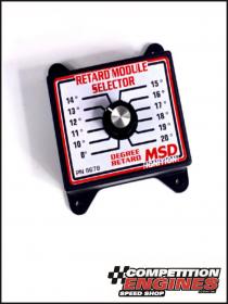 MSD-8678  MSD Selector Switch Retard Module Selector 11-20 degree, In 1 Degree Increments